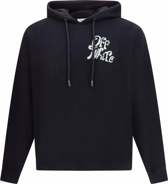 Off-White Black Cotton Sweatshirt