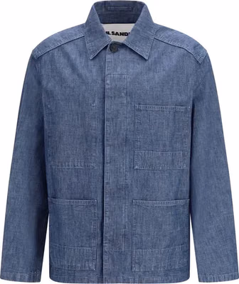 Blue Cotton Denim Jacket