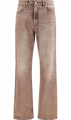 Multicolor Cotton Bootcut Jeans