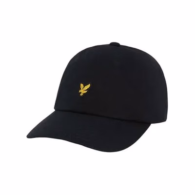 Black Cotton Cap (Baseball Hat)