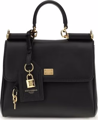 Black Calf Leather Bos Taurus Shoulder Bag