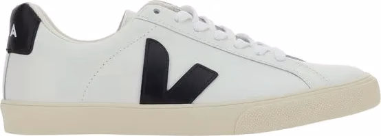 Veja White Calf Leather Bos Taurus Sneakers