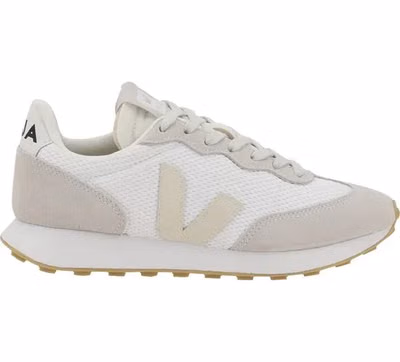 White Calf Leather Bos Taurus Sneakers
