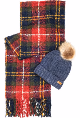 Bordeaux Polyester Scarf
