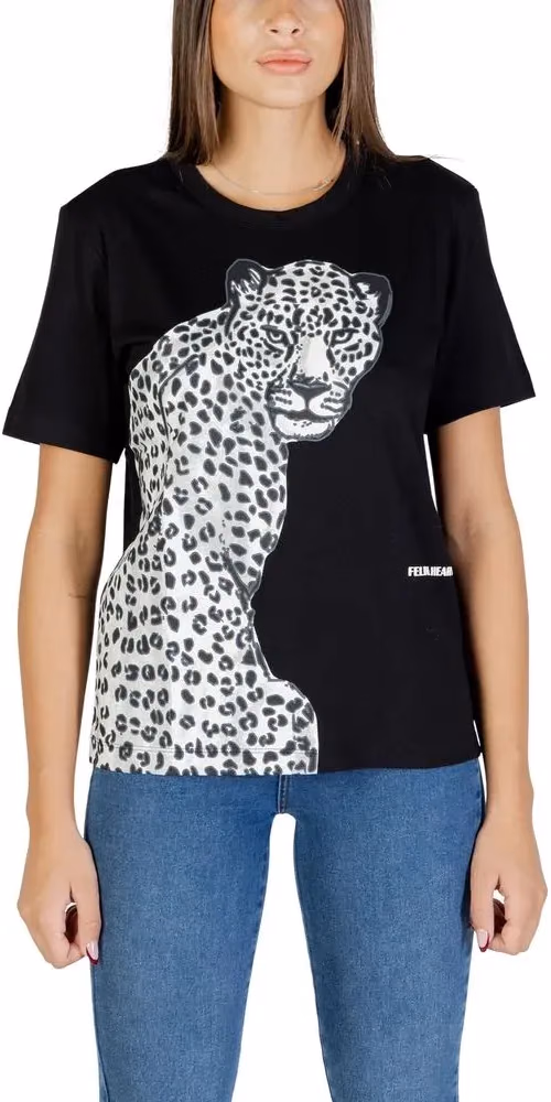 Colcci Black Cotton T-Shirt
