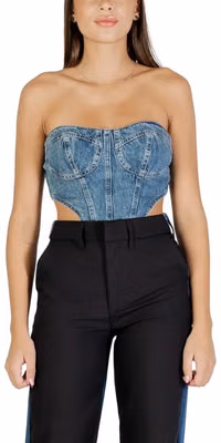 Blue Cotton Top