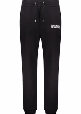 Black Cotton Joggers (Workout Pants)