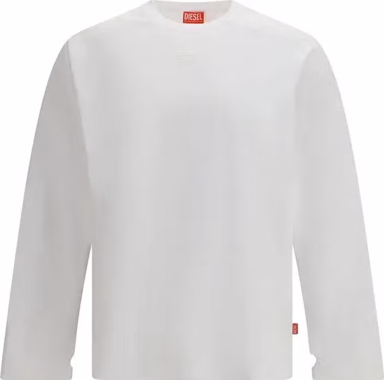 Diesel White Cotton Sportswear
