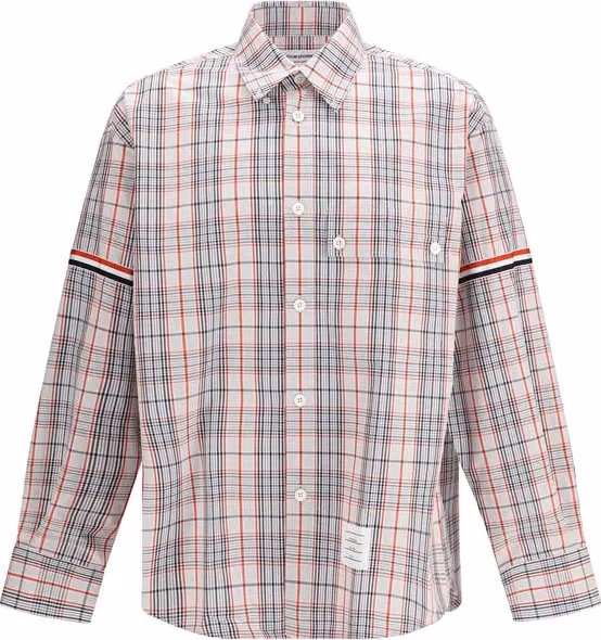 Thom Browne Multicolor Fabric Pattern Shirt