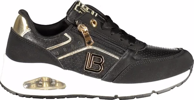 Laura Biagiotti Black Polyester Women Sneaker