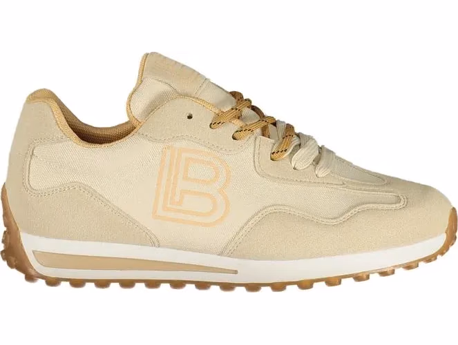 Laura Biagiotti Beige Polyurethane Women Sneaker