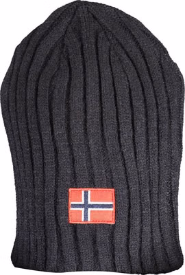 Black Acrylic Men Cap