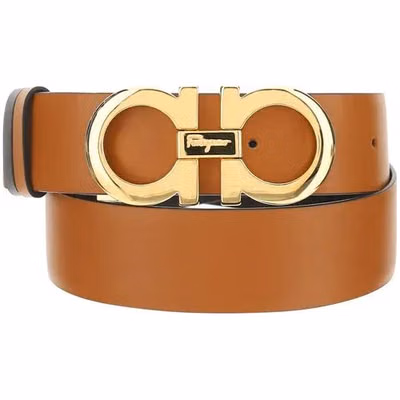 Brown Calf Leather Bos Taurus Regular Belt