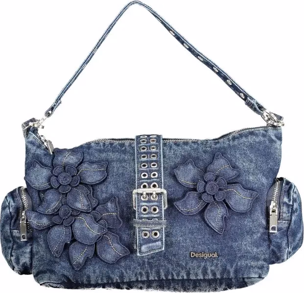 Desigual Blue Cotton Women Bag