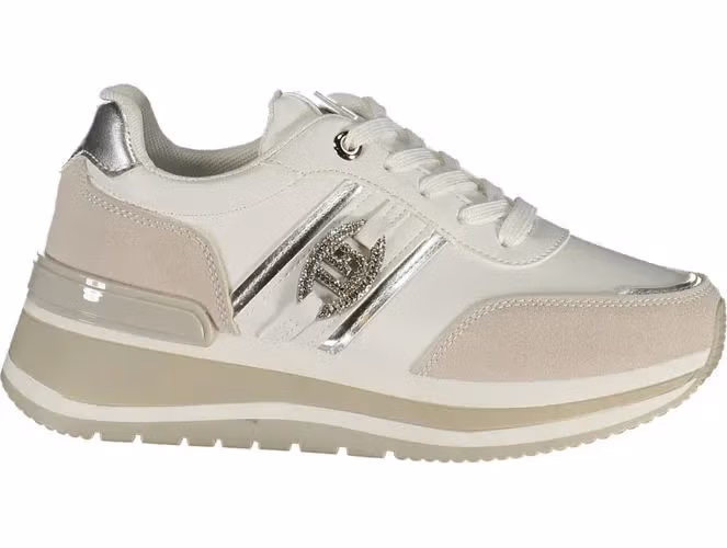 Laura Biagiotti White Polyurethane Women Sneaker