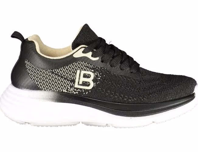 Laura Biagiotti Black Polyester Women Sneaker