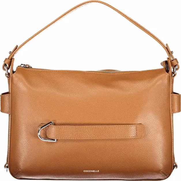 Coccinelle Marrone Leather Women Handbag