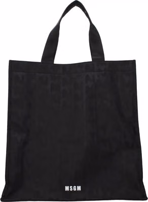 Black Fabric Handbag