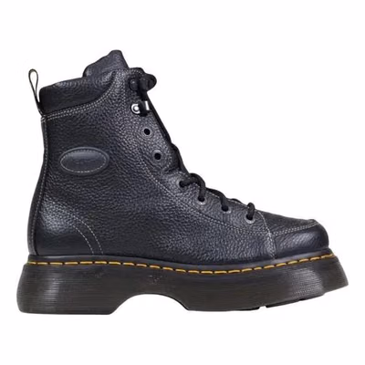 Black Leather Ankle Boots