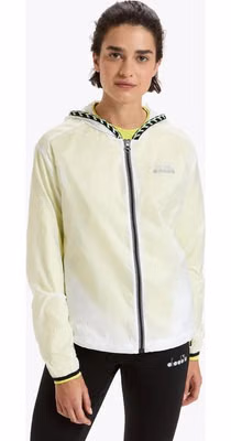 White Polyamide Shell Jacket
