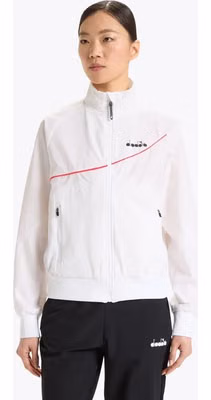 White Polyamide Shell Jacket