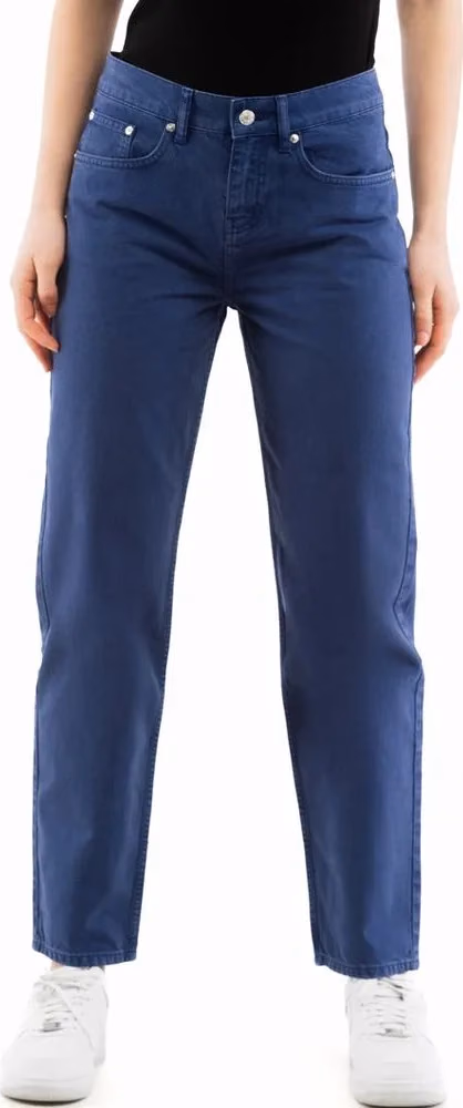 Moschino Blue Cotton Straight-Leg Jeans