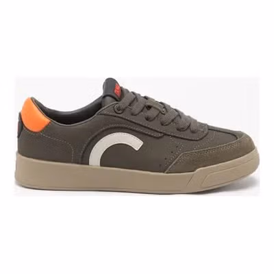 Bicolor Leather Low Top Sneakers