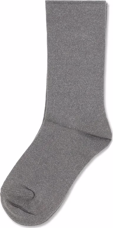 Brunello Cucinelli Gray Silk Socks