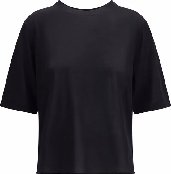 Loulou De Saison Black Cashmere T-Shirt