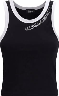 Black Cotton Tank Tops