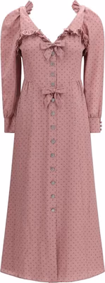 Multicolor Silk Casual Dress