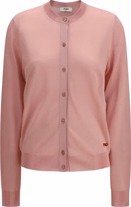 Fendi Multicolor Viscose Cardigan