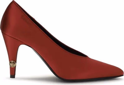 Multicolor Viscose High Heel Pumps