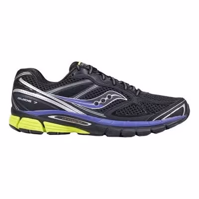 Black Polyethylene Athletic Sneakers