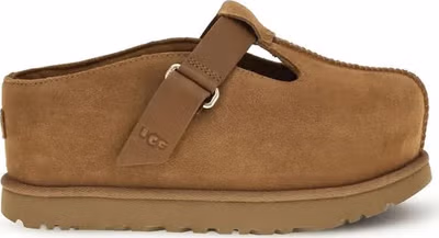 Brown Calf Leather Bos Taurus Mules