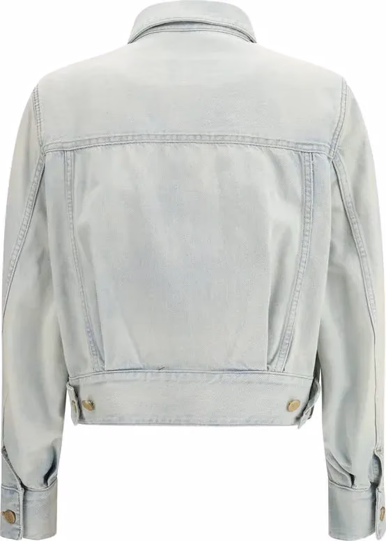 Jacob Cohen Gray Cotton Denim Jacket