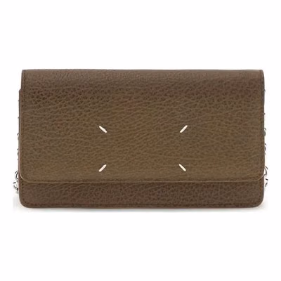 Brown Calf Leather Bos Taurus Wallet
