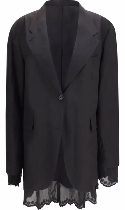 Our Legacy Black Linen Blazer