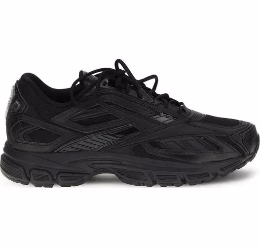 Reebok Black Polyethylene Athletic Sneakers