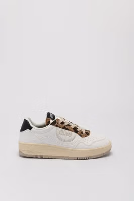 Multicolor Polyethylene Low Top Sneakers