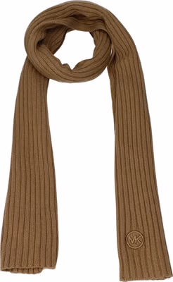 Brown Polyester Scarf
