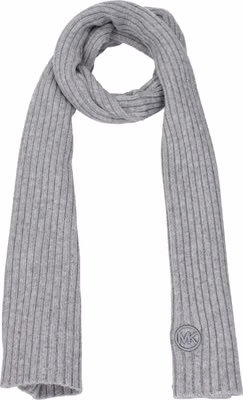 Gray Polyester Scarf