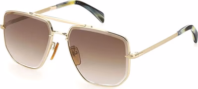 Gold Metal Sunglasses