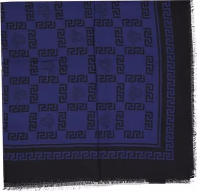 Blue Modal Scarf