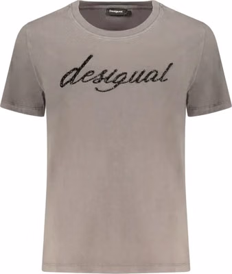 Grigio Cotton Women T-Shirt