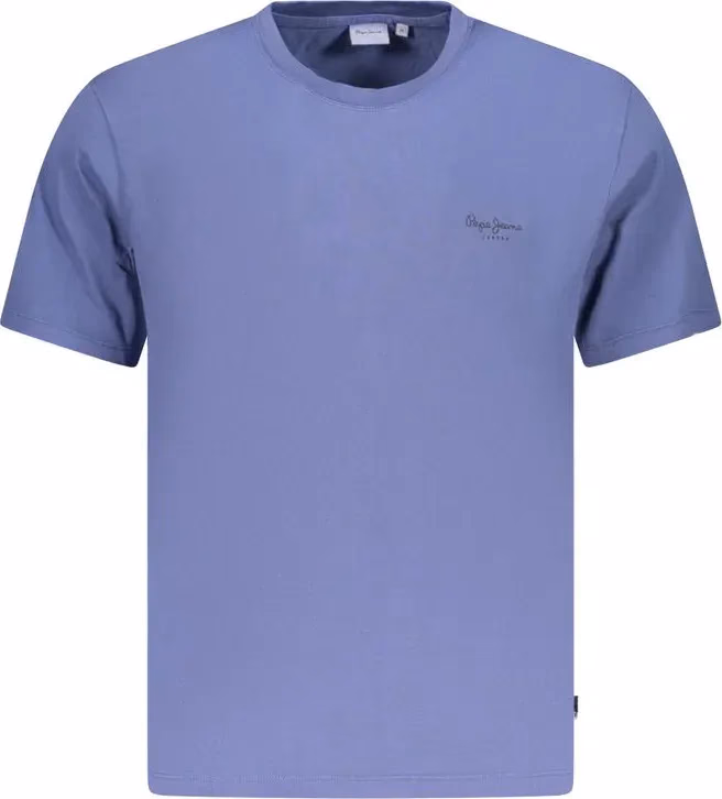 Pepe Jeans Blue Cotton Men's T-Shirt