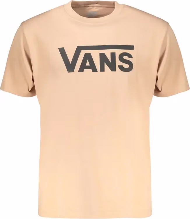 Vans Marrone Cotton Men T-Shirt