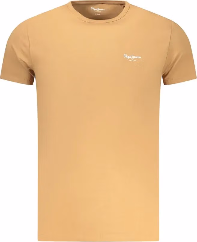 Pepe Jeans Marrone Cotton Men T-Shirt