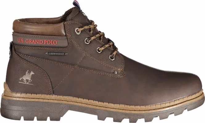 U.S. Grand Polo Marrone Polyurethane Men Ankle Boot