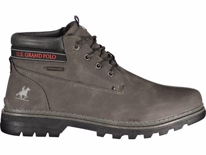 U.S. Grand Polo Grigio Polyurethane Men Ankle Boot